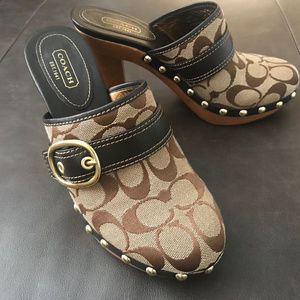 Coach Willow Clogs Authentic 6.5